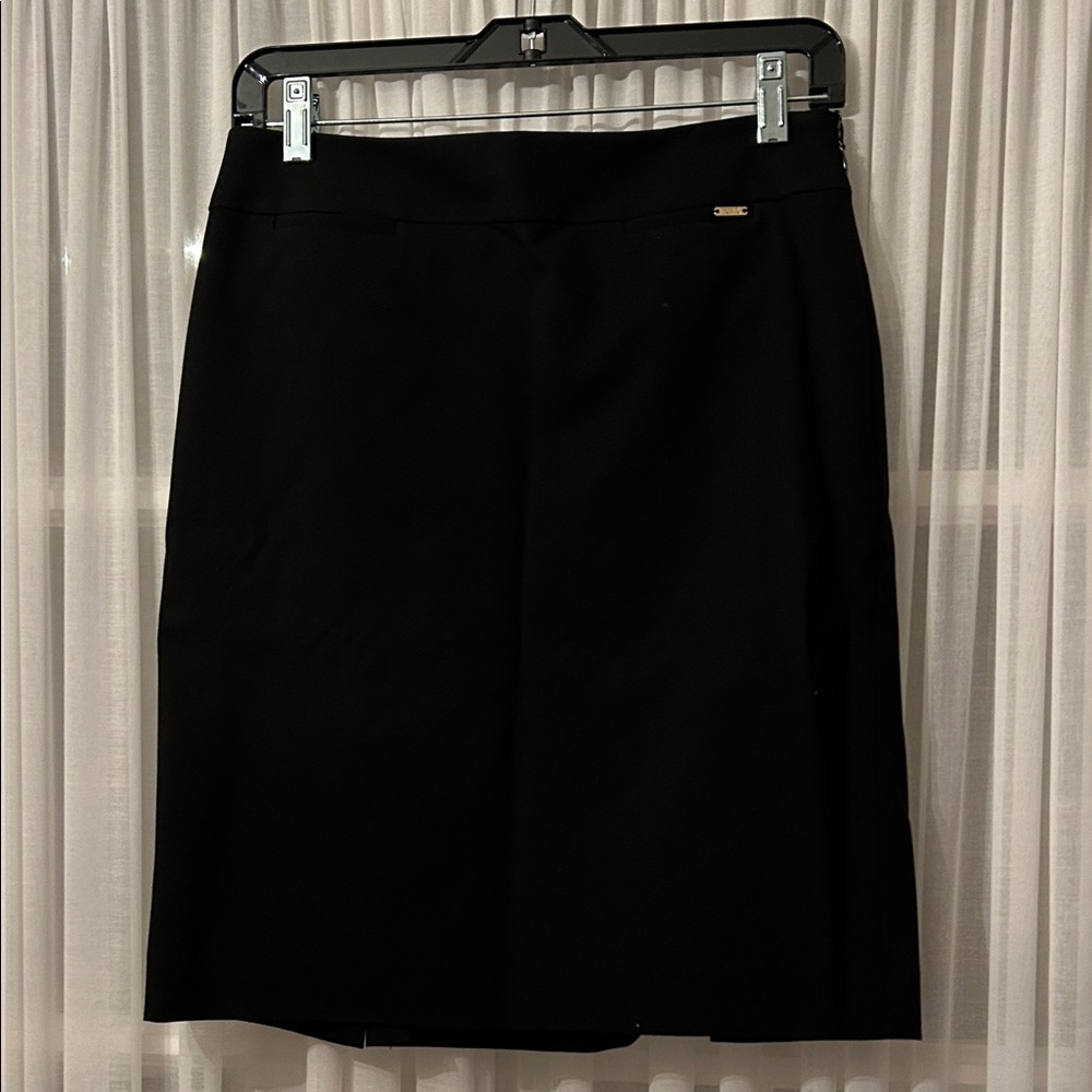 Tahari Classic Black Pencil Skirt